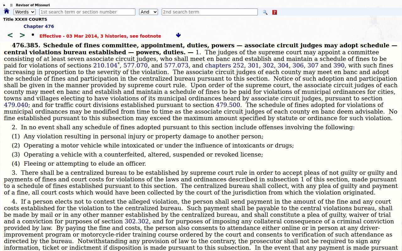 Mercer County traffic court records minor violation failure to appear rule